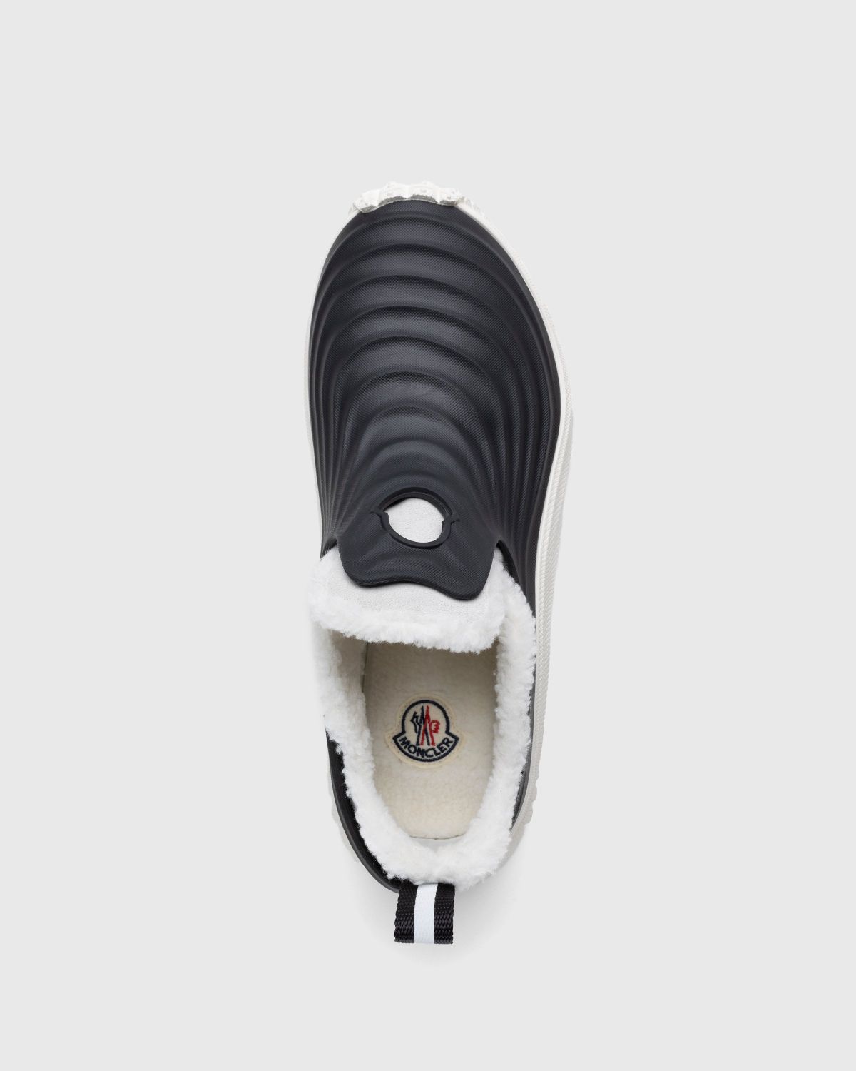 Moncler – Aqua Rain Boots Black/White - Boots - Grey - Image 5