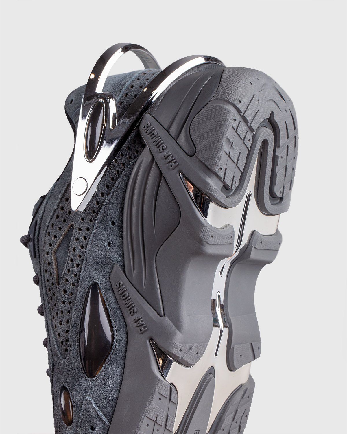 Raf Simons – Cylon Grey - Low Top Sneakers - Grey - Image 5