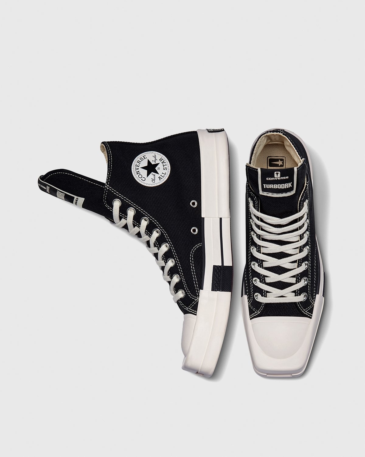 Converse – DRKSHDW TURBODRK Chuck 70 Black - Sneakers - Black - Image 3