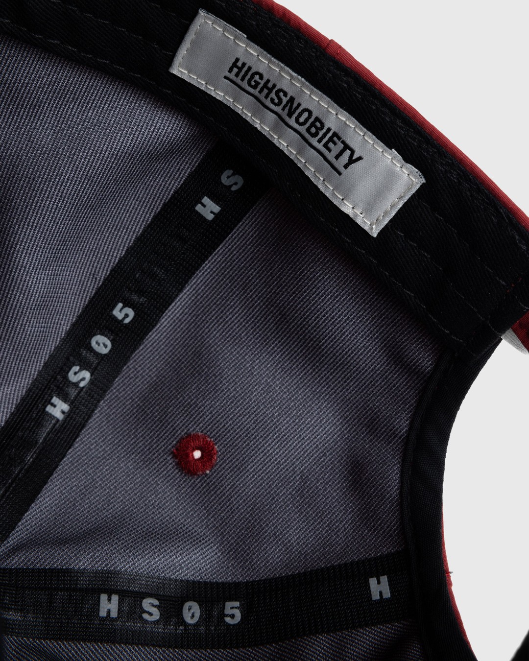 Highsnobiety HS05 – 3 Layer Taped Nylon Cap Red - Hats - Red - Image 6