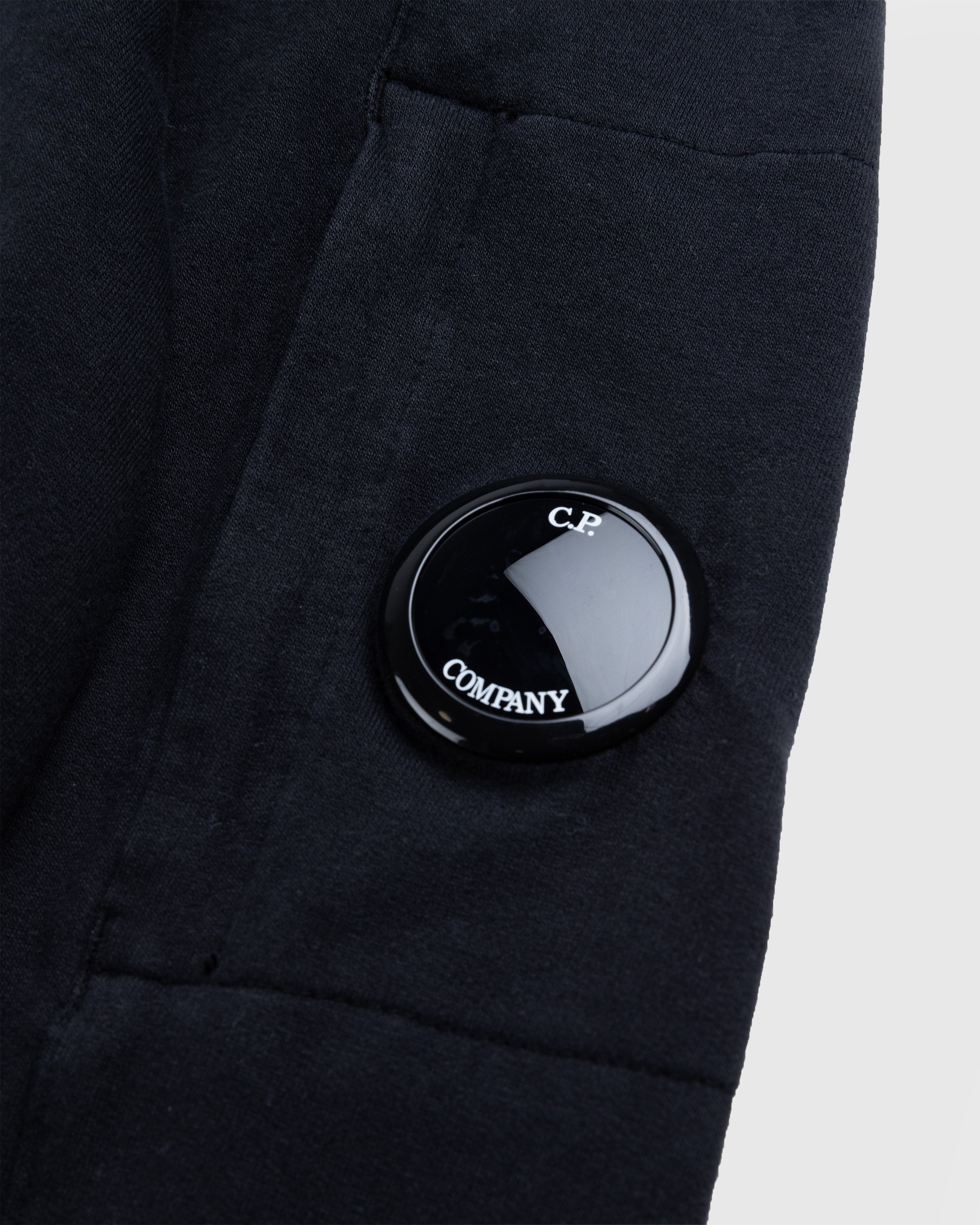 C.P. Company – Light Fleece Hoodie Black - Sweats - Black - Image 5