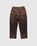 Acne Studios – Jacquard Trousers Brown - Trousers - Brown - Image 2