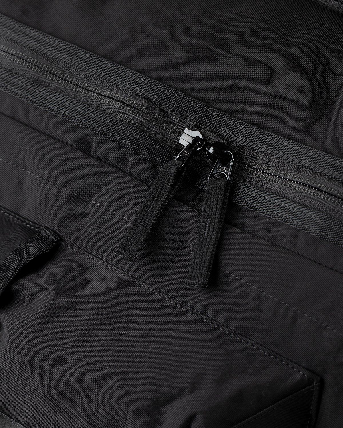 Stone Island – 91274 Nylon Twill Rucksack Black - Bags - Black - Image 7