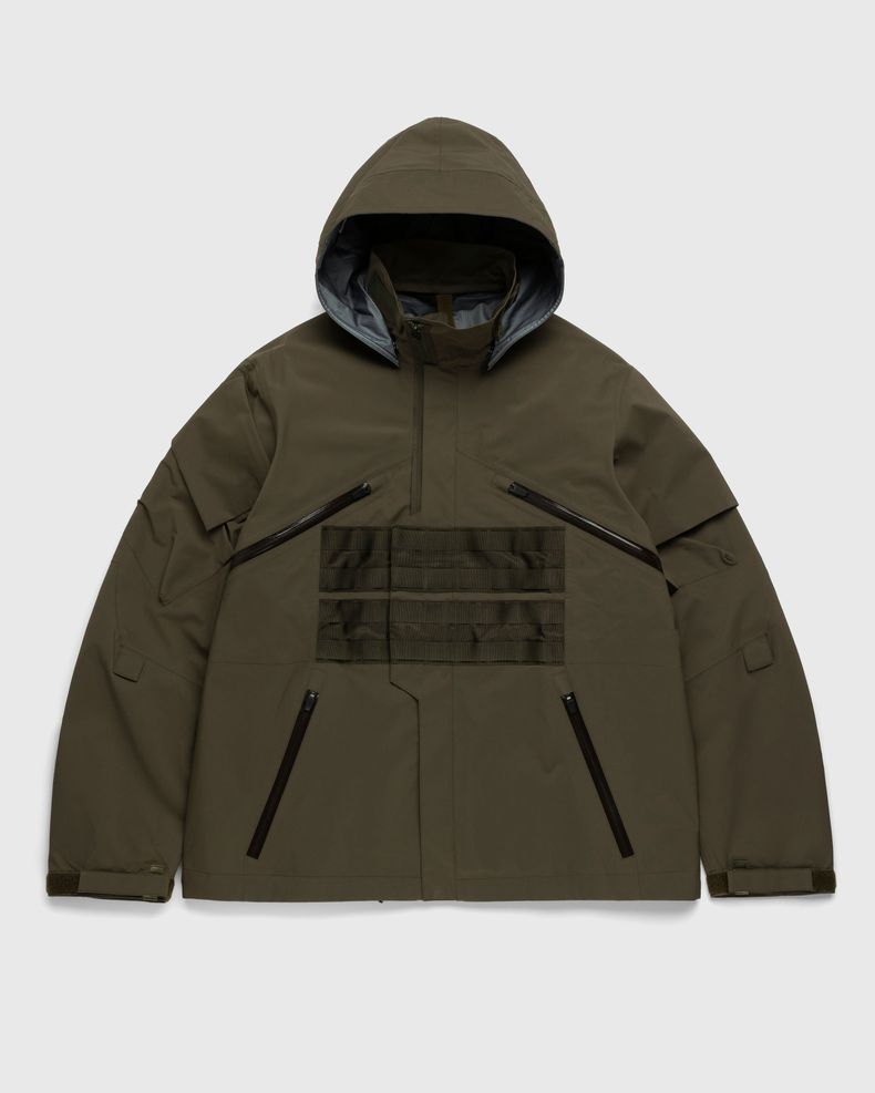 J1WTS-GT 3L Gore-Tex Pro Interops Jacket Raf Green