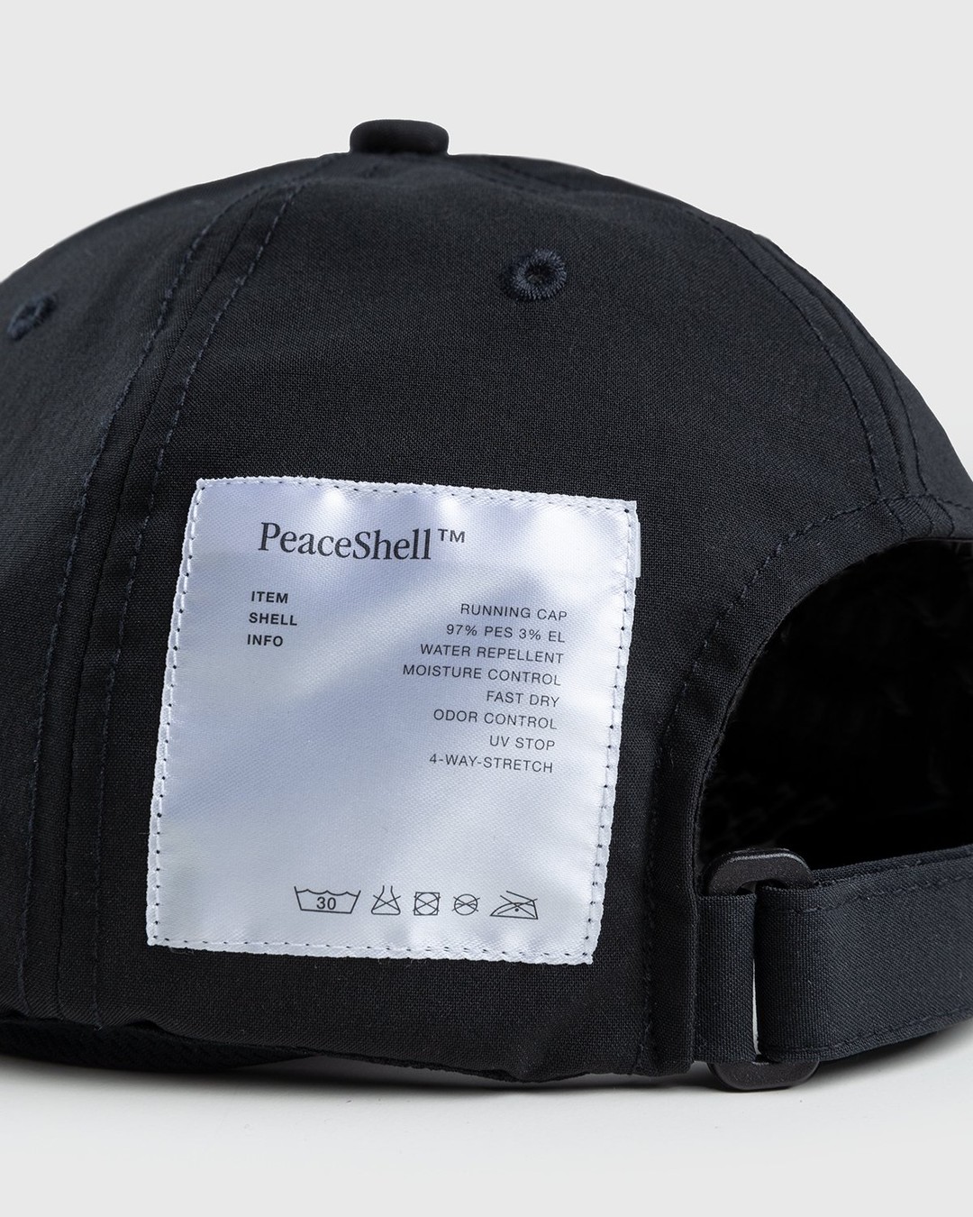 Satisfy x Highsnobiety – HS Sports Balance Running Cap Black - Hats - Black - Image 5