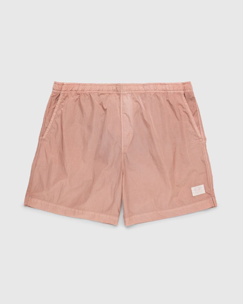 C.P. Company – Eco-Chrome Swim Shorts Pink