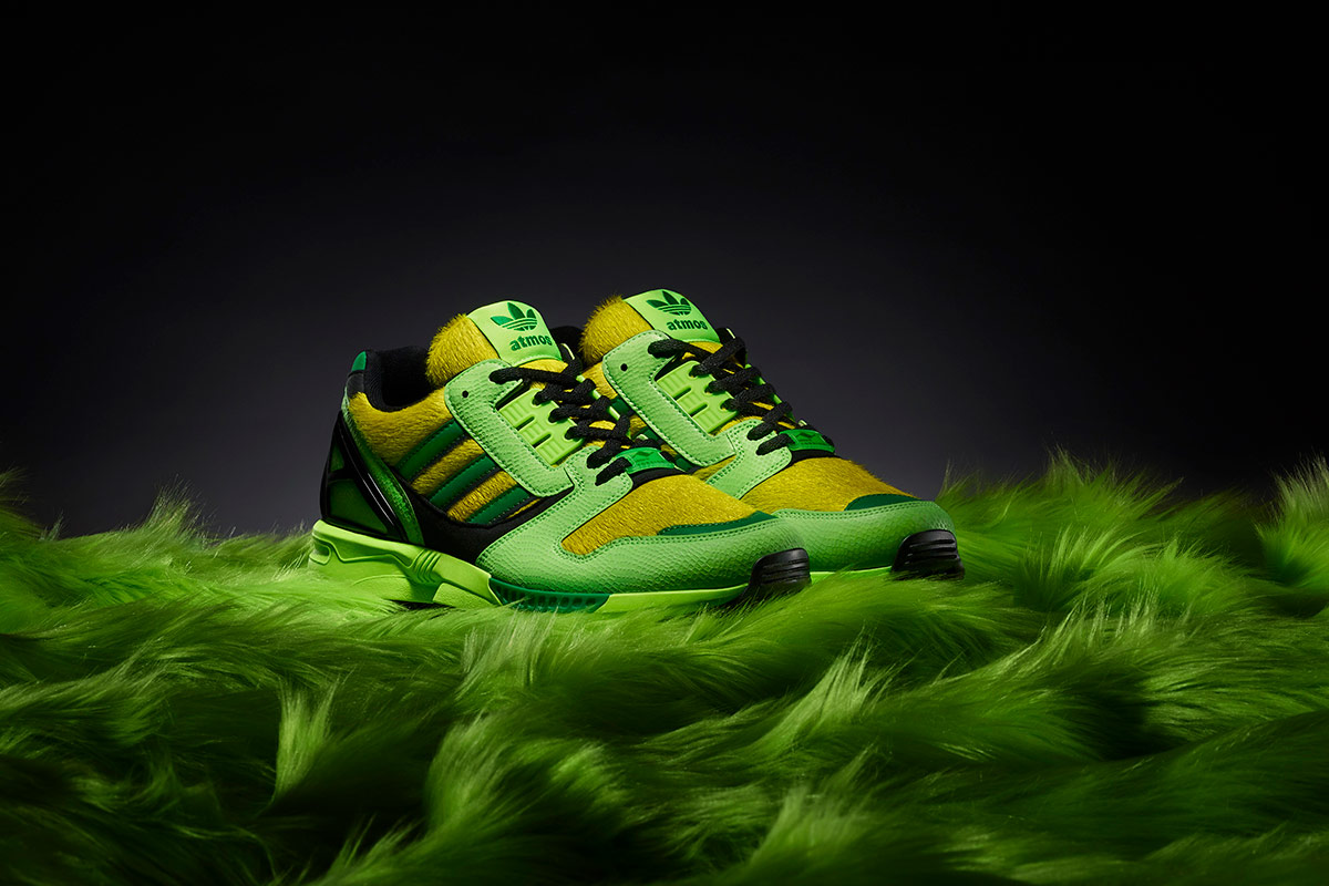 atmos x adidas ZX 8000 G-SNK campaign image