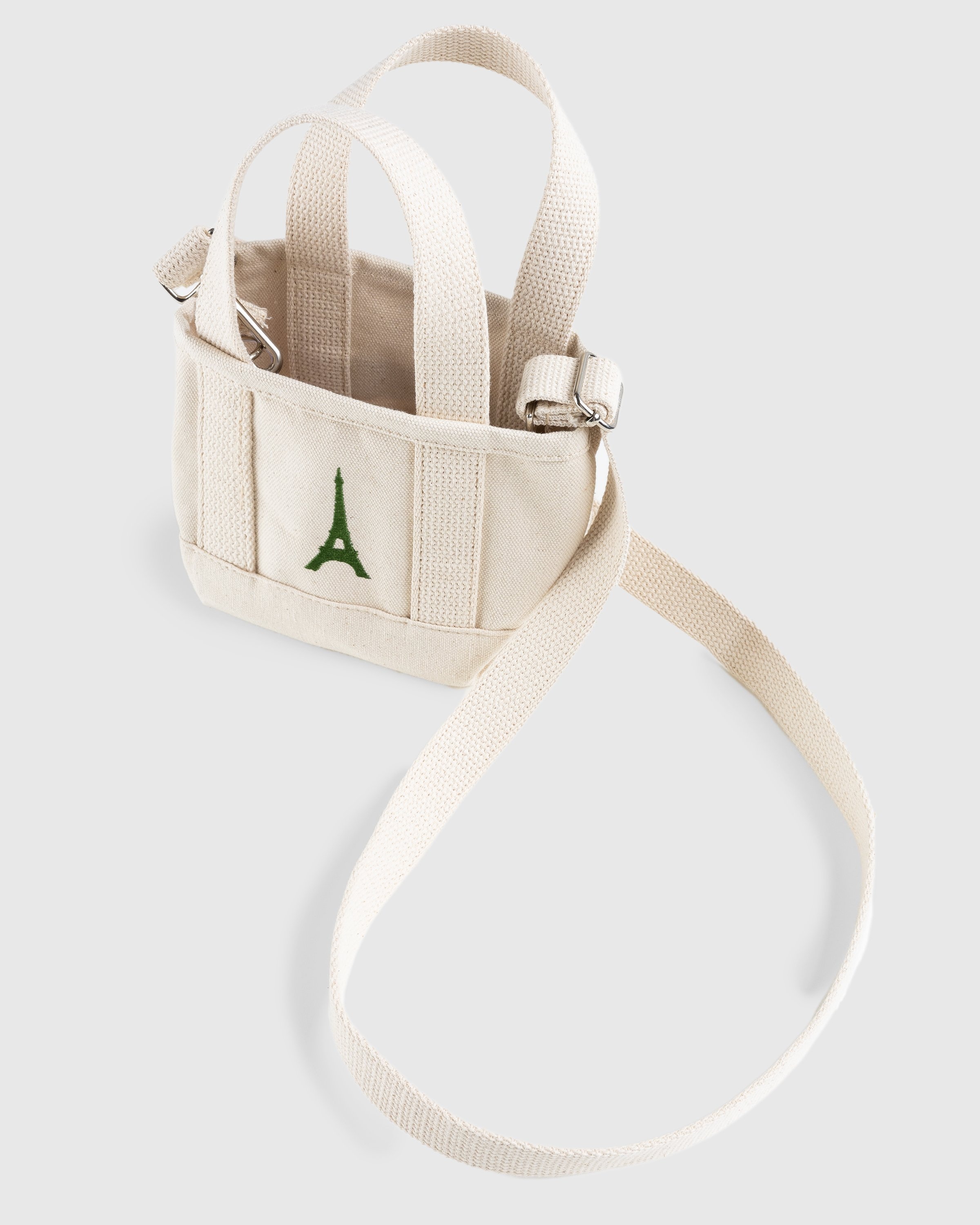Highsnobiety – Not in Paris 5 Mini Canvas Tote Bag - Bags - Beige - Image 5