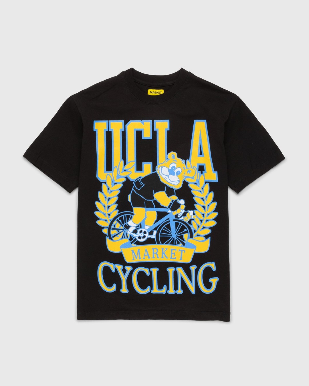 Market x UCLA x Highsnobiety – HS Sports Bruin T-Shirt Black - T-Shirts - Black - Image 1