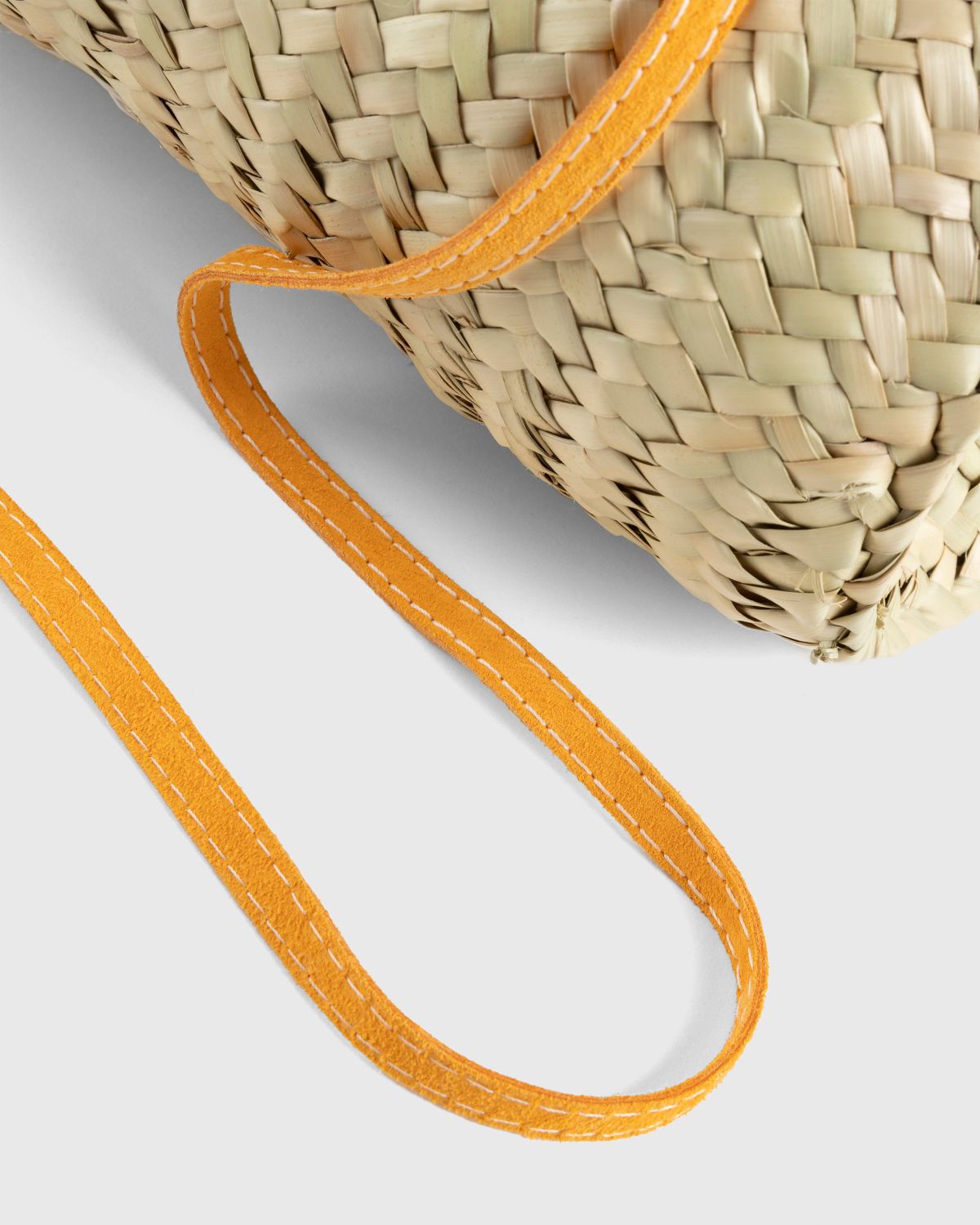 JACQUEMUS – Le Panier Soleil Orange - Bags - Orange - Image 5