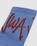 J.W. Anderson – Handwritten JWA Logo Short Ankle Socks Light Blue - Socks - Blue - Image 3