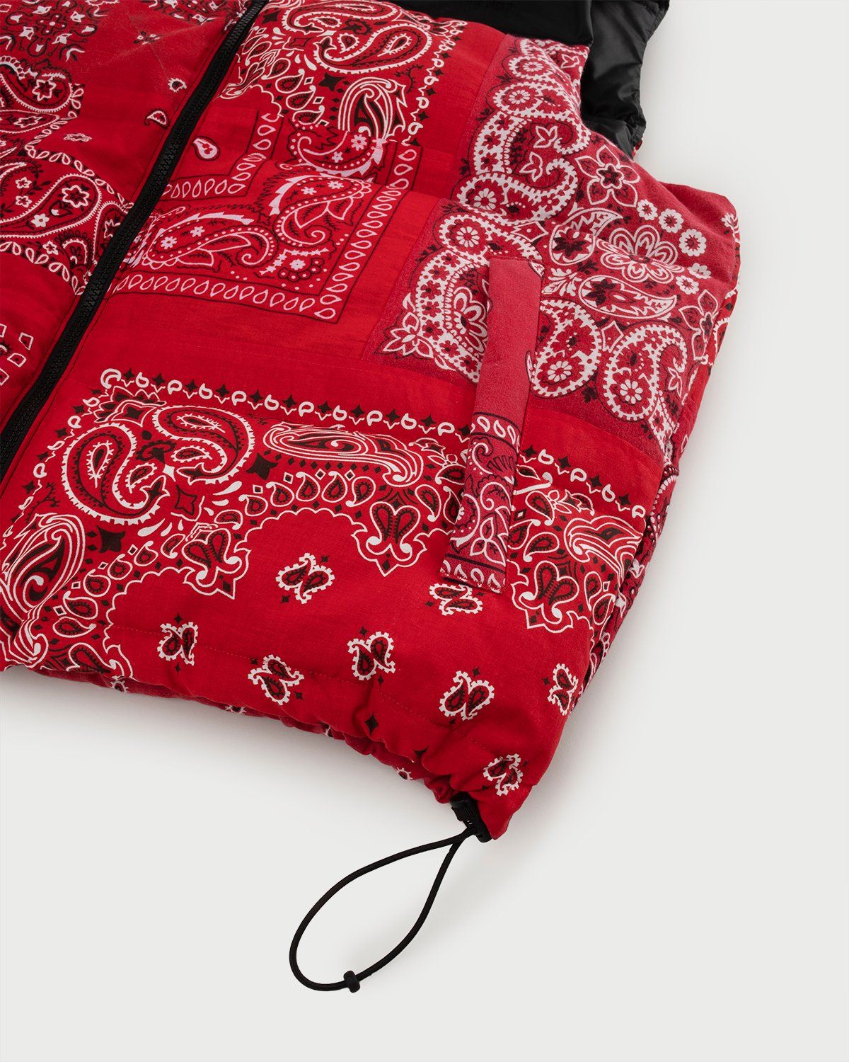 Miyagihidetaka – Bandana Vest Red - Outerwear - Red - Image 4