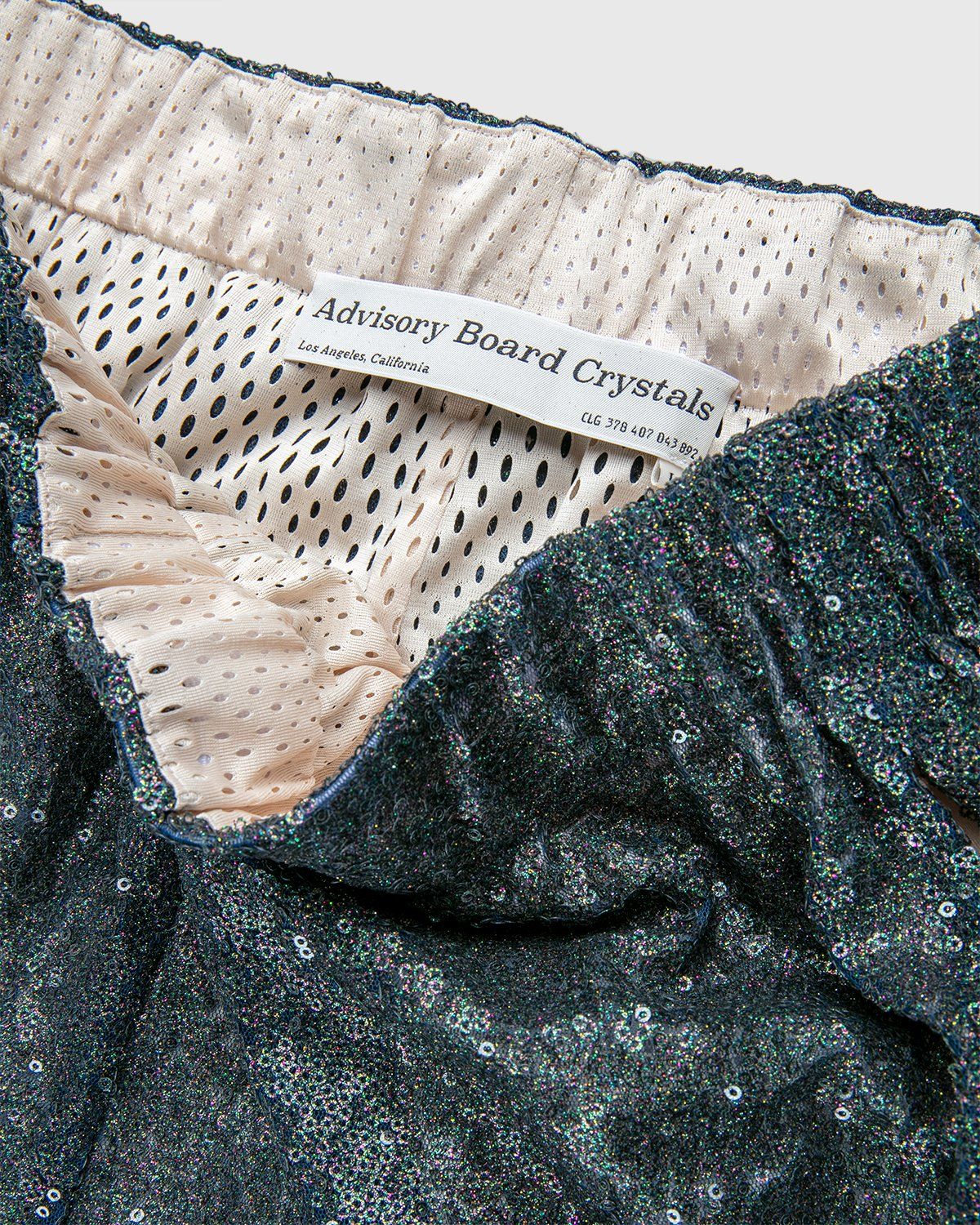 Advisory Board Crystals x Highsnobiety – Sequin Shorts Black - Shorts - Black - Image 3