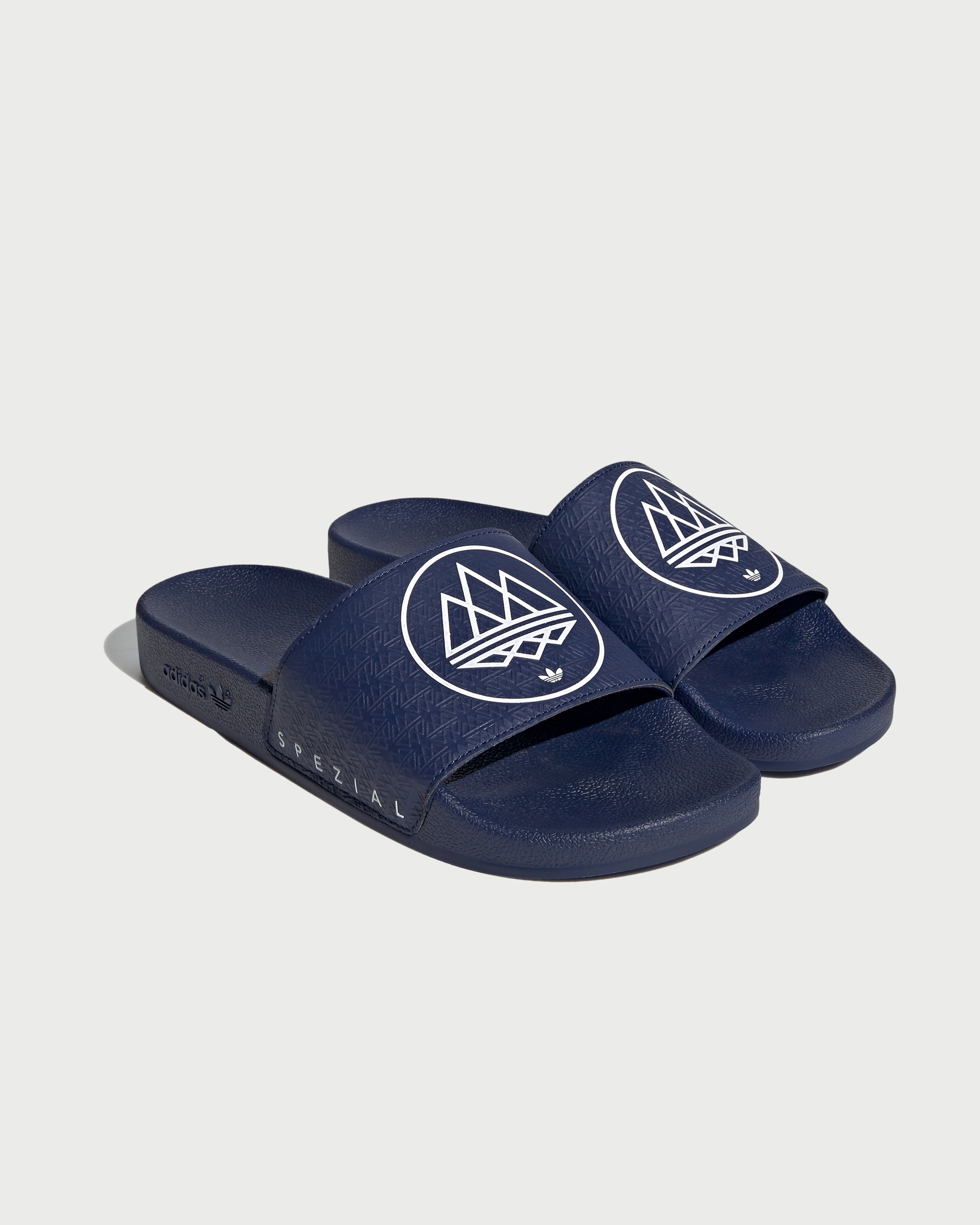 Adidas – Adilette Spezial Navy - Slides - Blue - Image 2