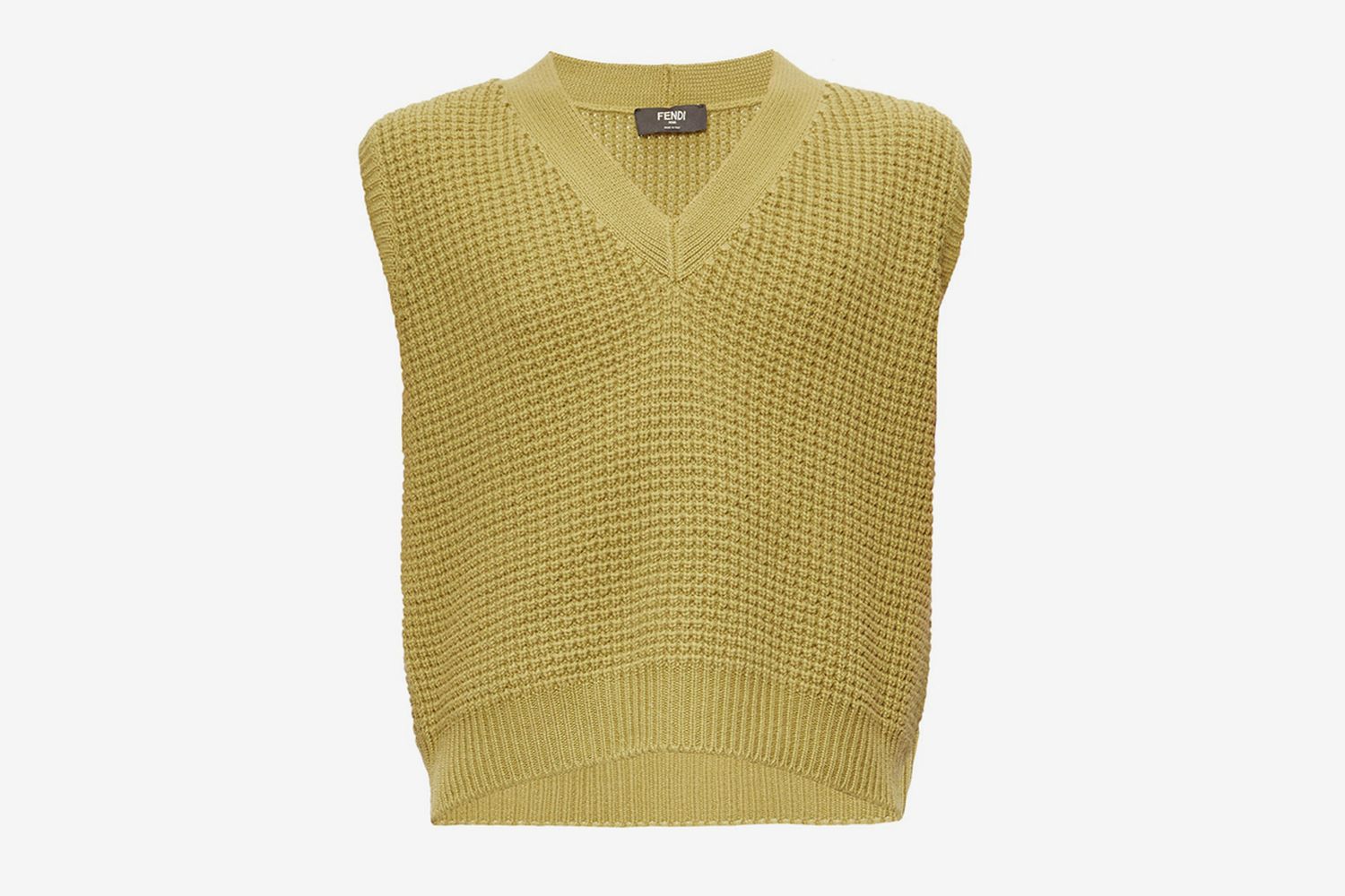 V-Neck Cashmere Sleeveless Sweater