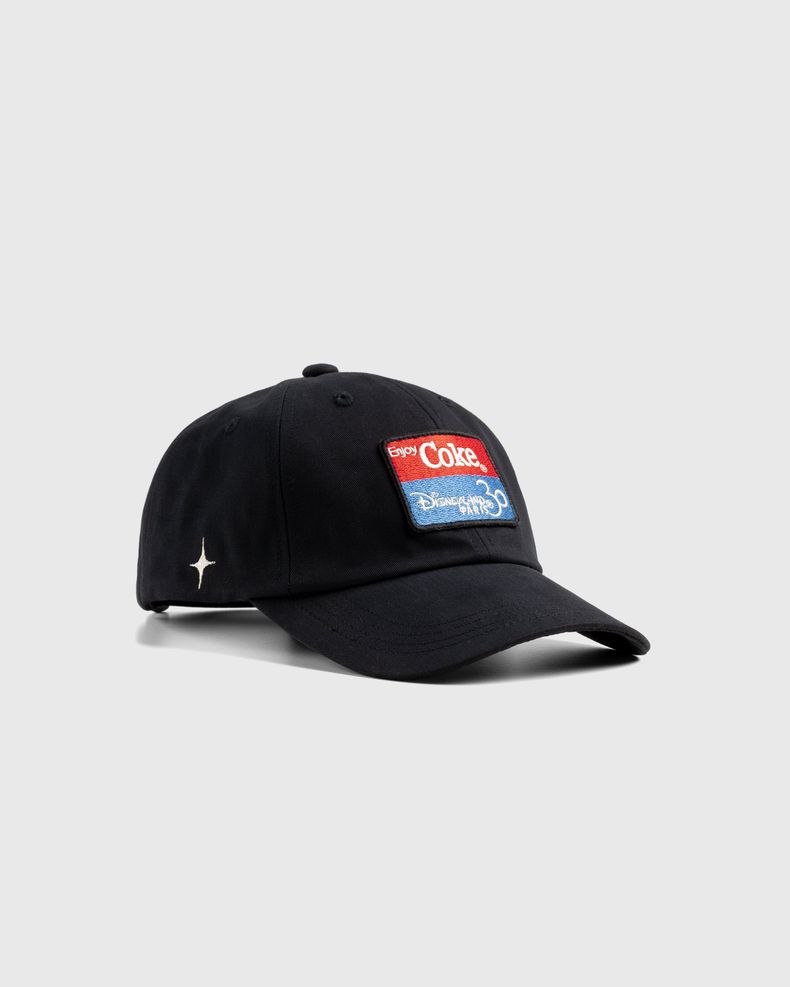 Disneyland Paris x Coca-Cola x Highsnobiety – Not In Paris 4 Logo Baseball Cap Black