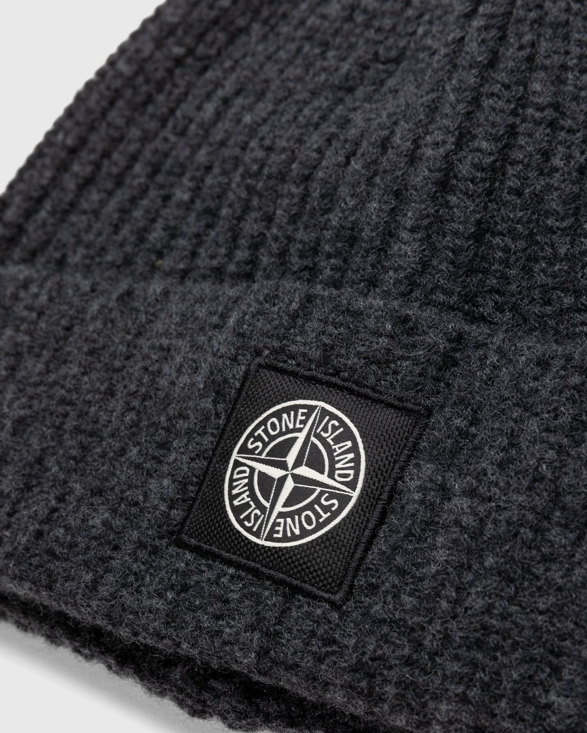 Stone Island – Beanie Grey - Hats - Grey - Image 3