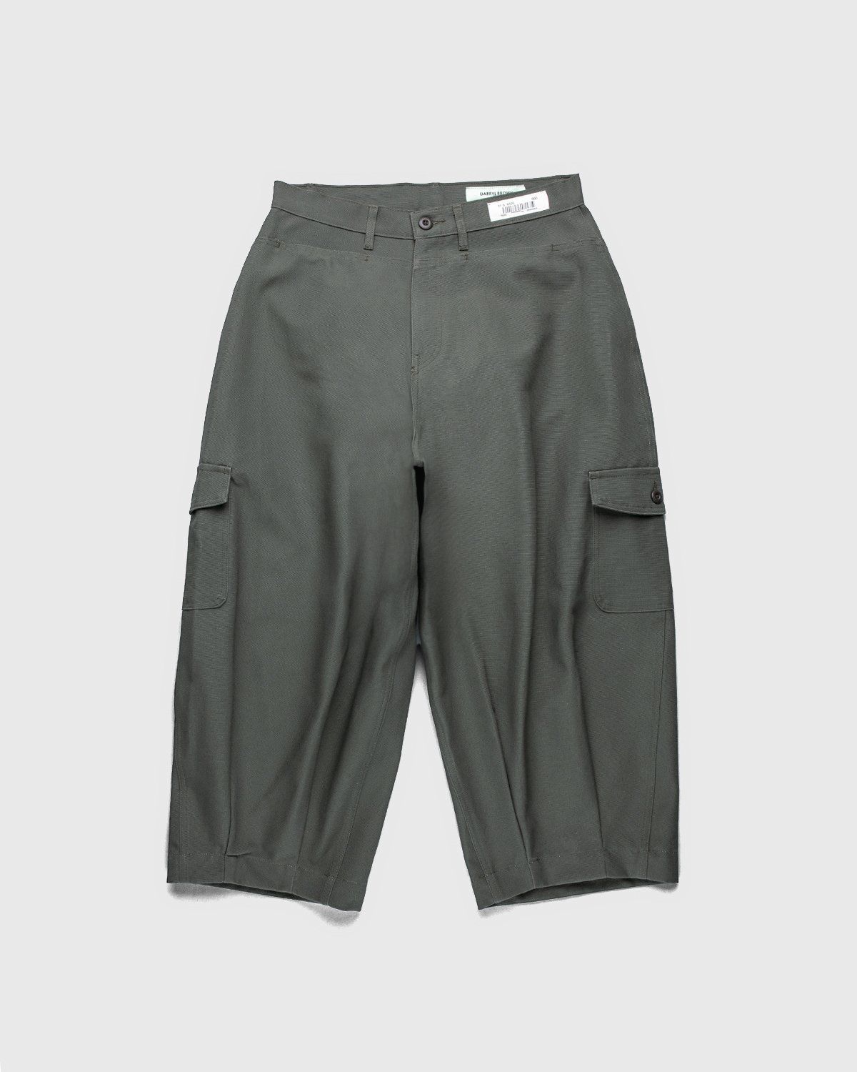 Darryl Brown – Japanese Cargo Pants Military Olive - Pants - Green - Image 1