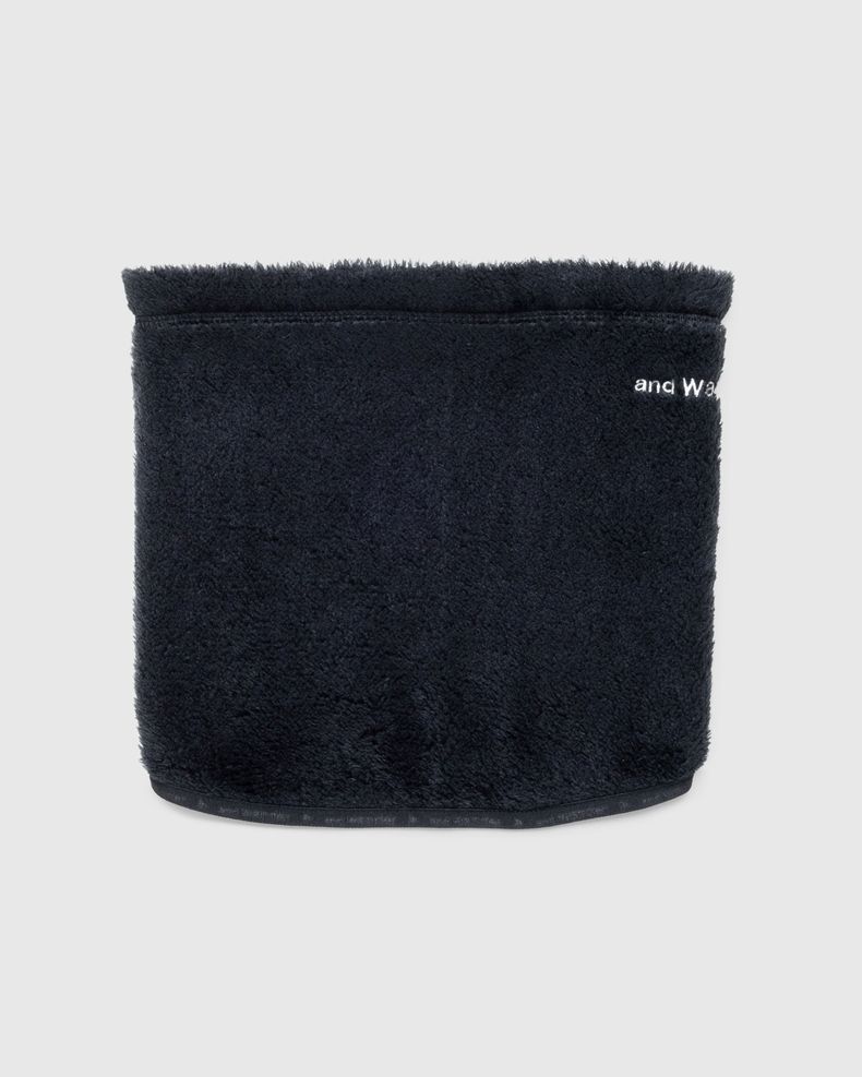 High Loft Fleece Neck Warmer Black