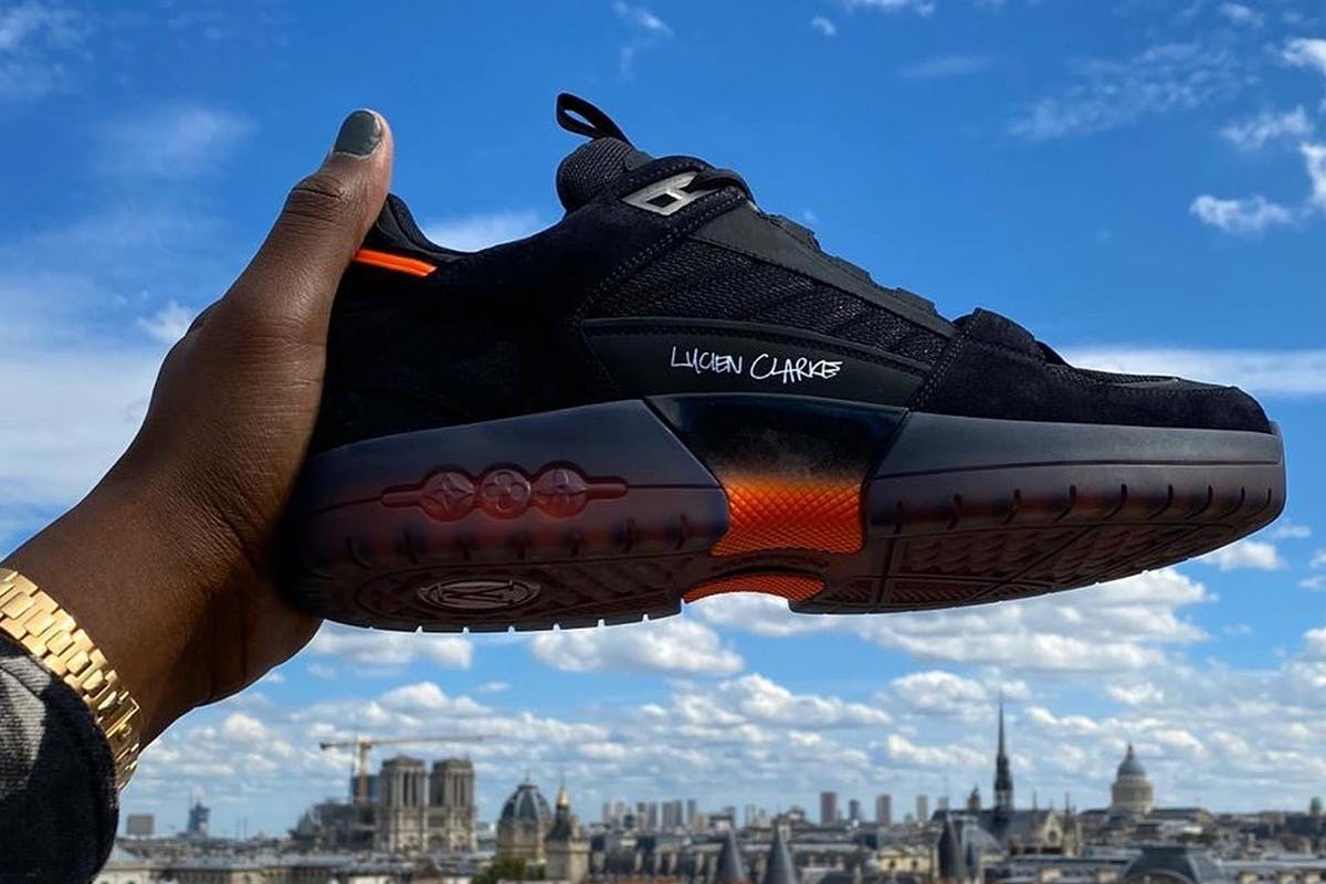 Lucien Clarke x Louis Vuitton skate shoe