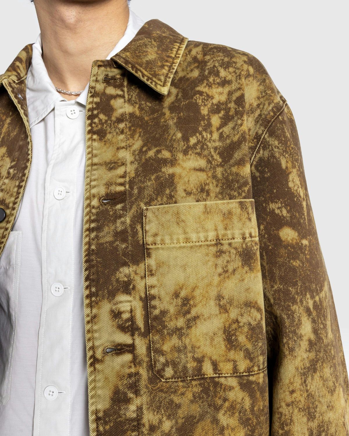LEMAIRE Brown Boxy Trucker Jacket