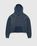 Maison Margiela – Organic Cotton Logo Hoodie Blue - Sweats - Blue - Image 1