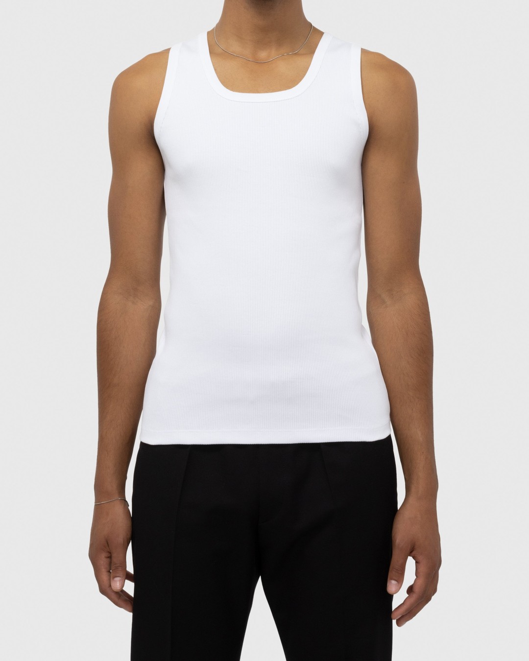 Dries van Noten – Hozer Tank Top White - Tops - White - Image 2