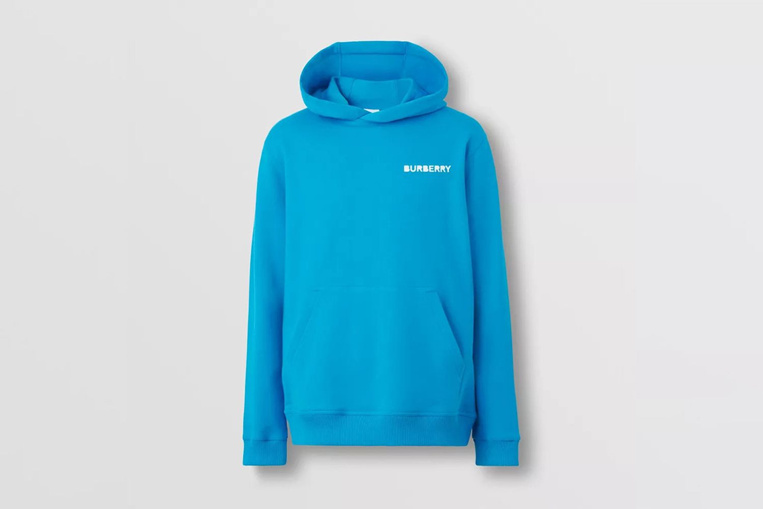 Logo Print Cotton Hoodie