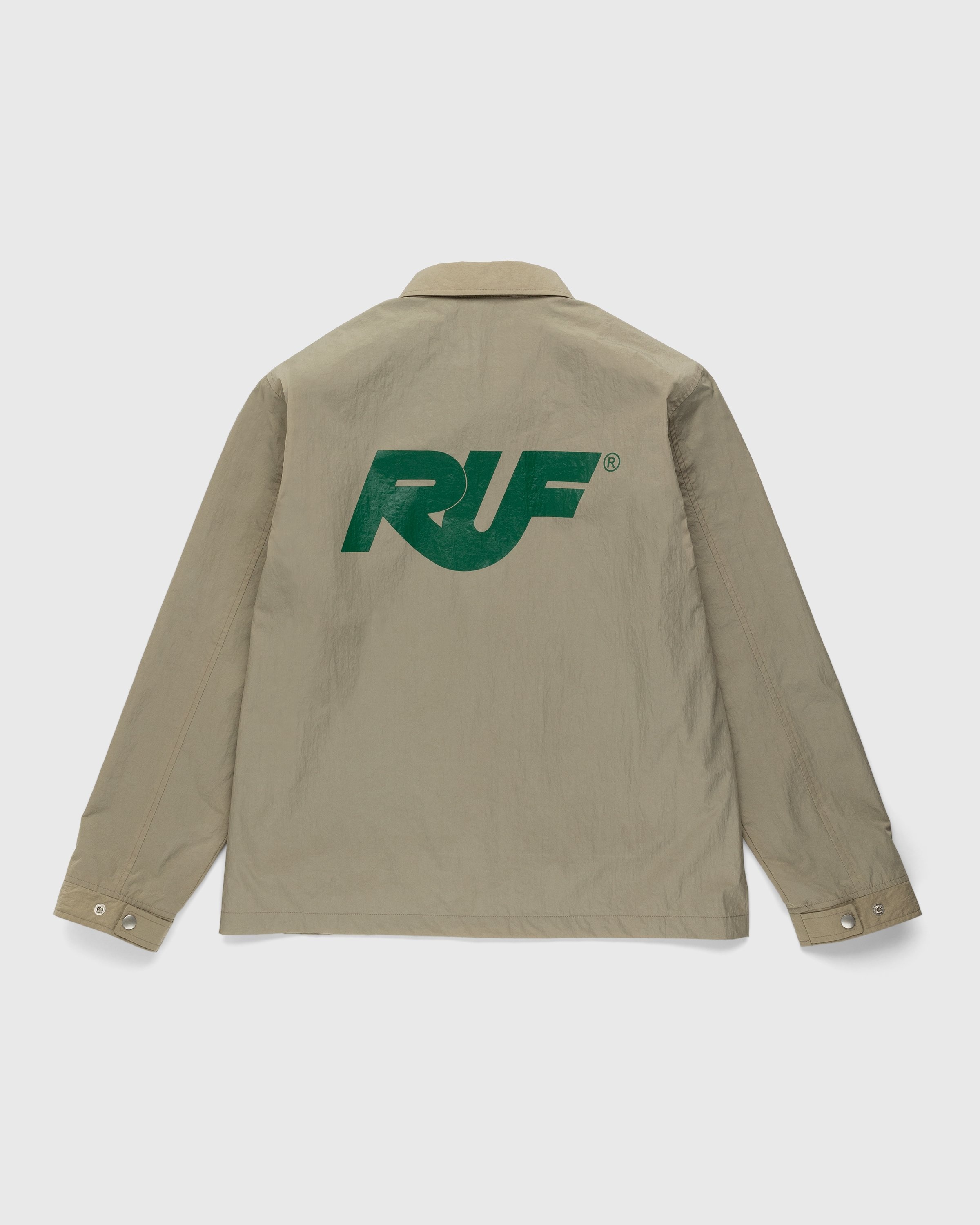 RUF x Highsnobiety – Coach Jacket Light Beige - Outerwear - Beige - Image 1
