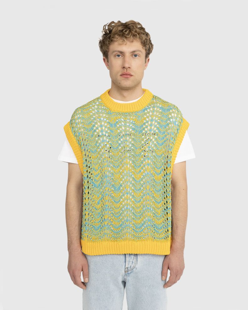 Pointilist Bonsai Knit Crew