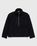 Recycled Half-Zip Wool Fleece Black