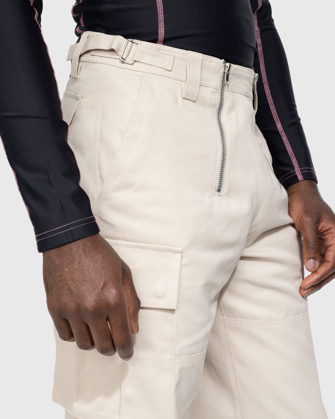 GmbH – Bekir Cargo Pants Sand - Pants - Beige - Image 4