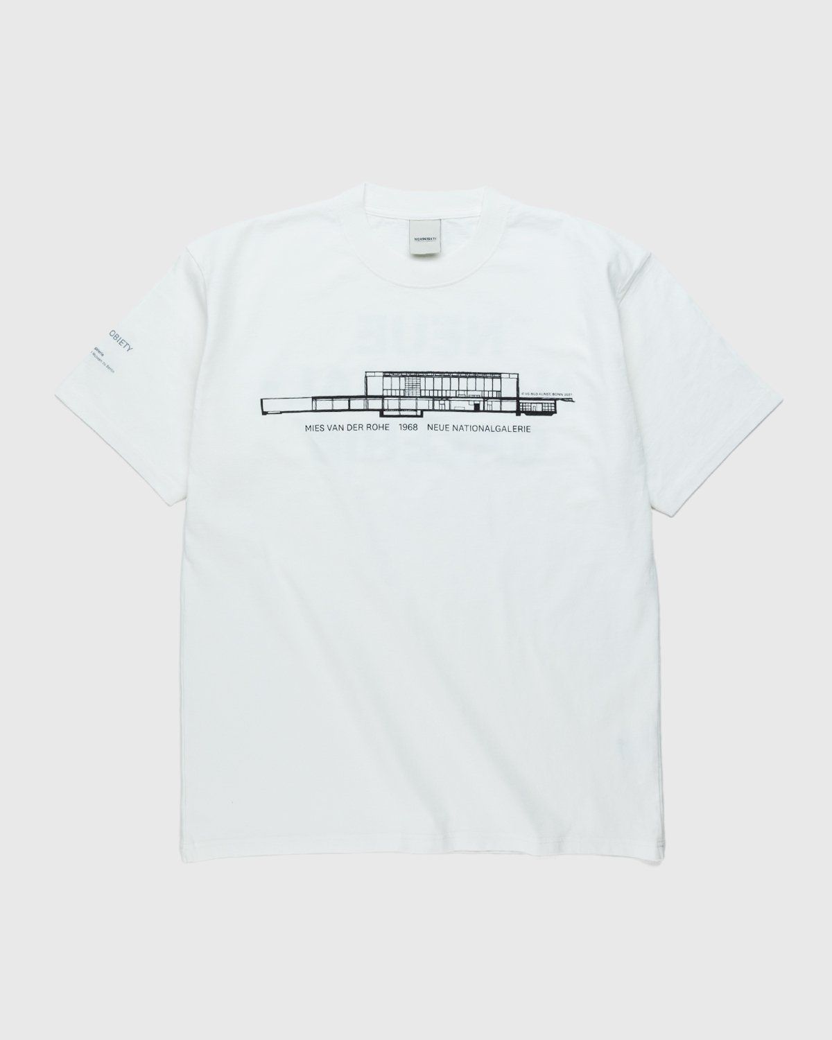 Highsnobiety – Neue National Galerie T-Shirt White - Tops - White - Image 1