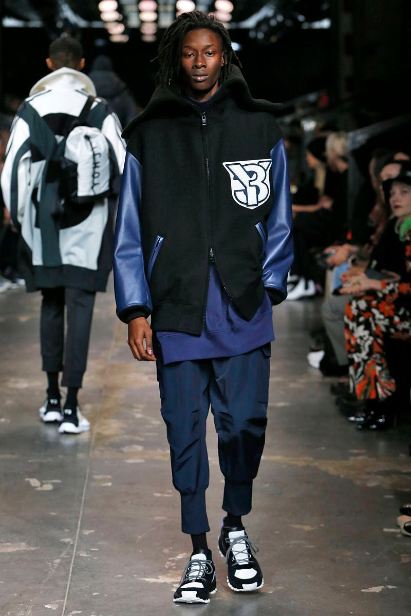 Y3 Paris Menswear Fashion Week Fall Winter 2019 Paris Jan 2019 Adidas yohji yamamoto