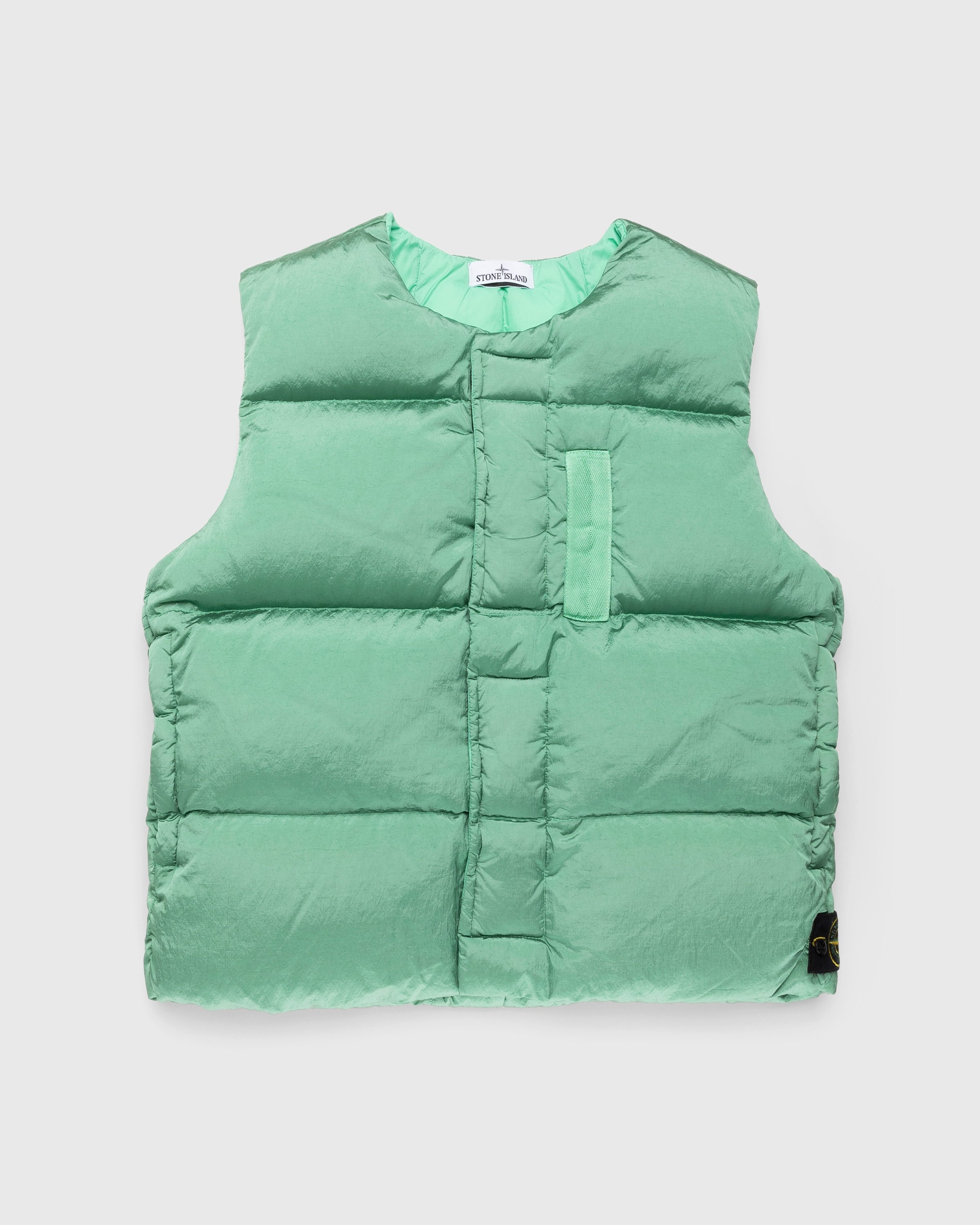 Stone Island – Nylon Metal Down Vest Light Green | Highsnobiety Shop