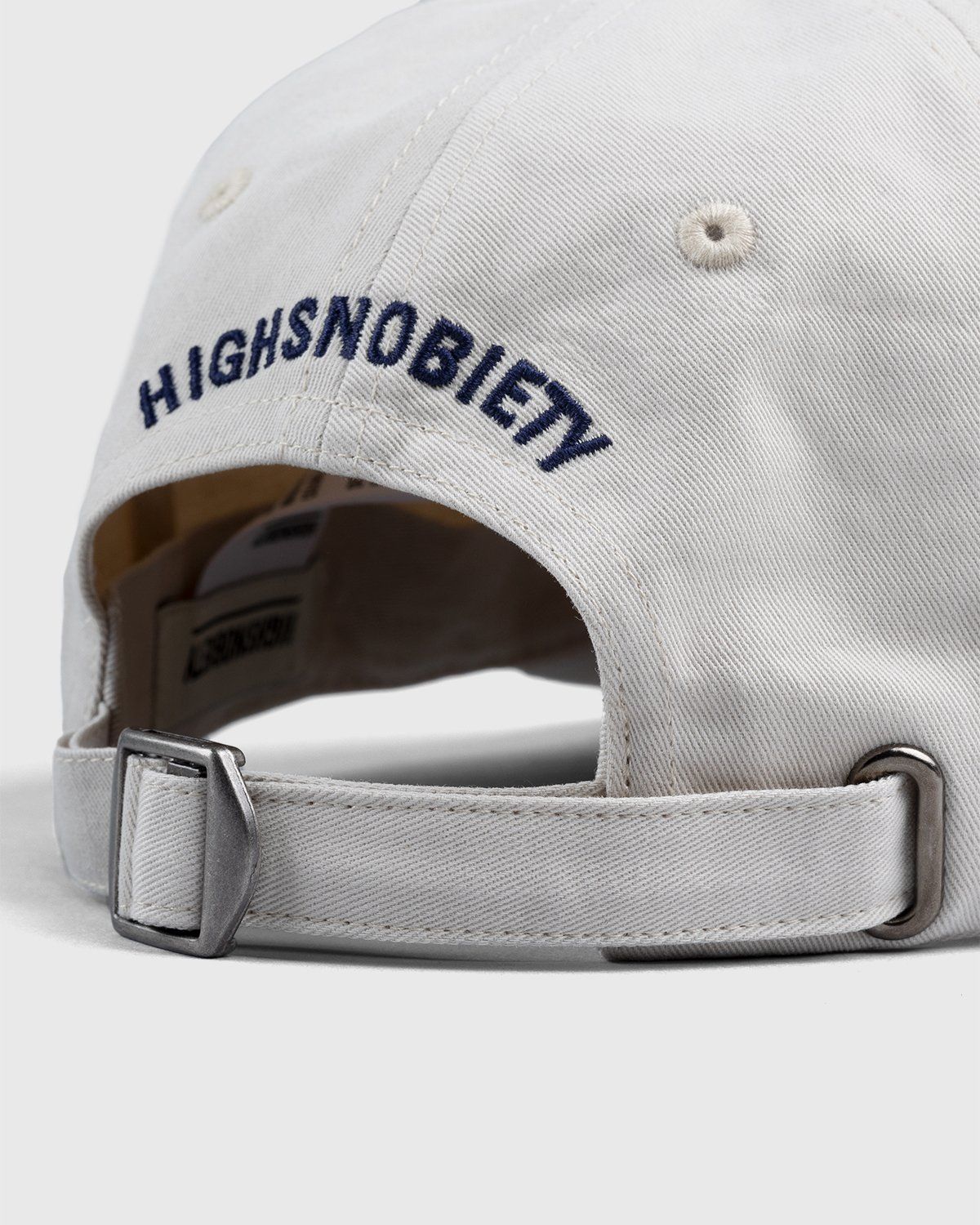 Highsnobiety – Not In Paris 3 Logo Cap Natural - Hats - Beige - Image 4