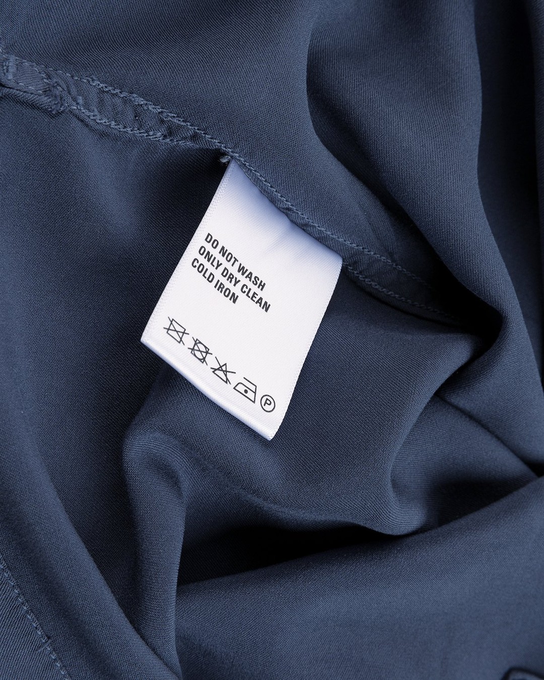 Highsnobiety – Bowling Shirt Navy - Shirts - Blue - Image 6