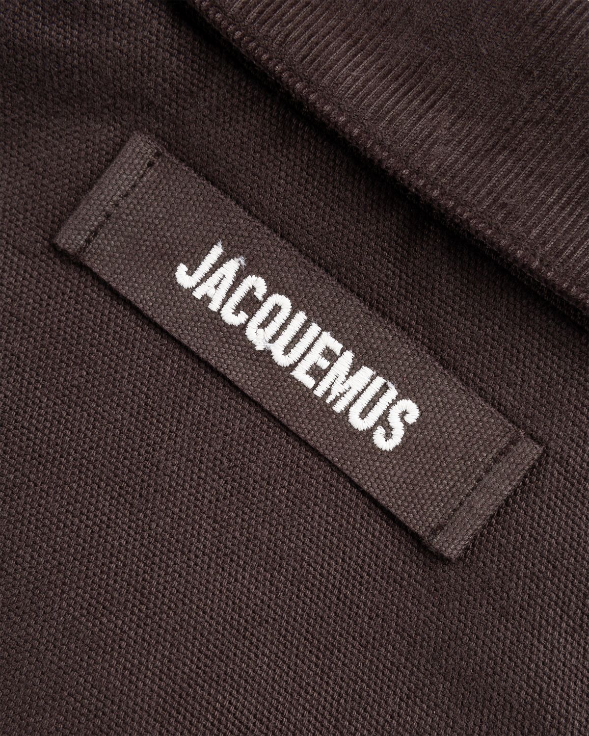 JACQUEMUS – Le Blouson Trivela Dark Brown - Outerwear - Brown - Image 6