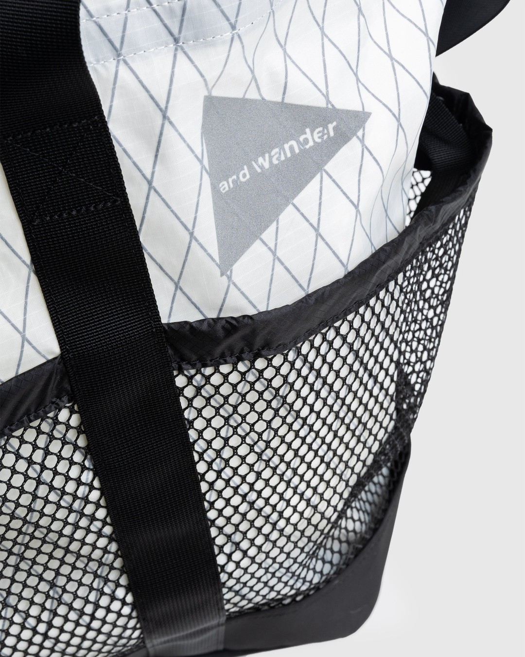 And Wander – X-Pac 45L Tote Bag Off White - Bags - Beige - Image 5