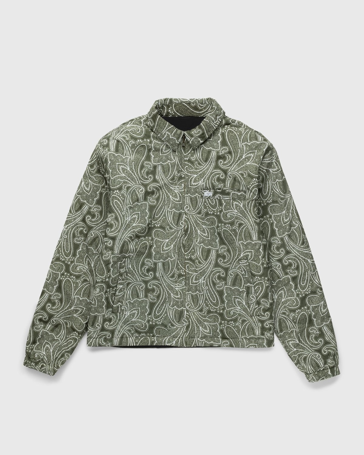 Patta – Paisley Reversible Jacket Black Paisley - Outerwear - Black - Image 1