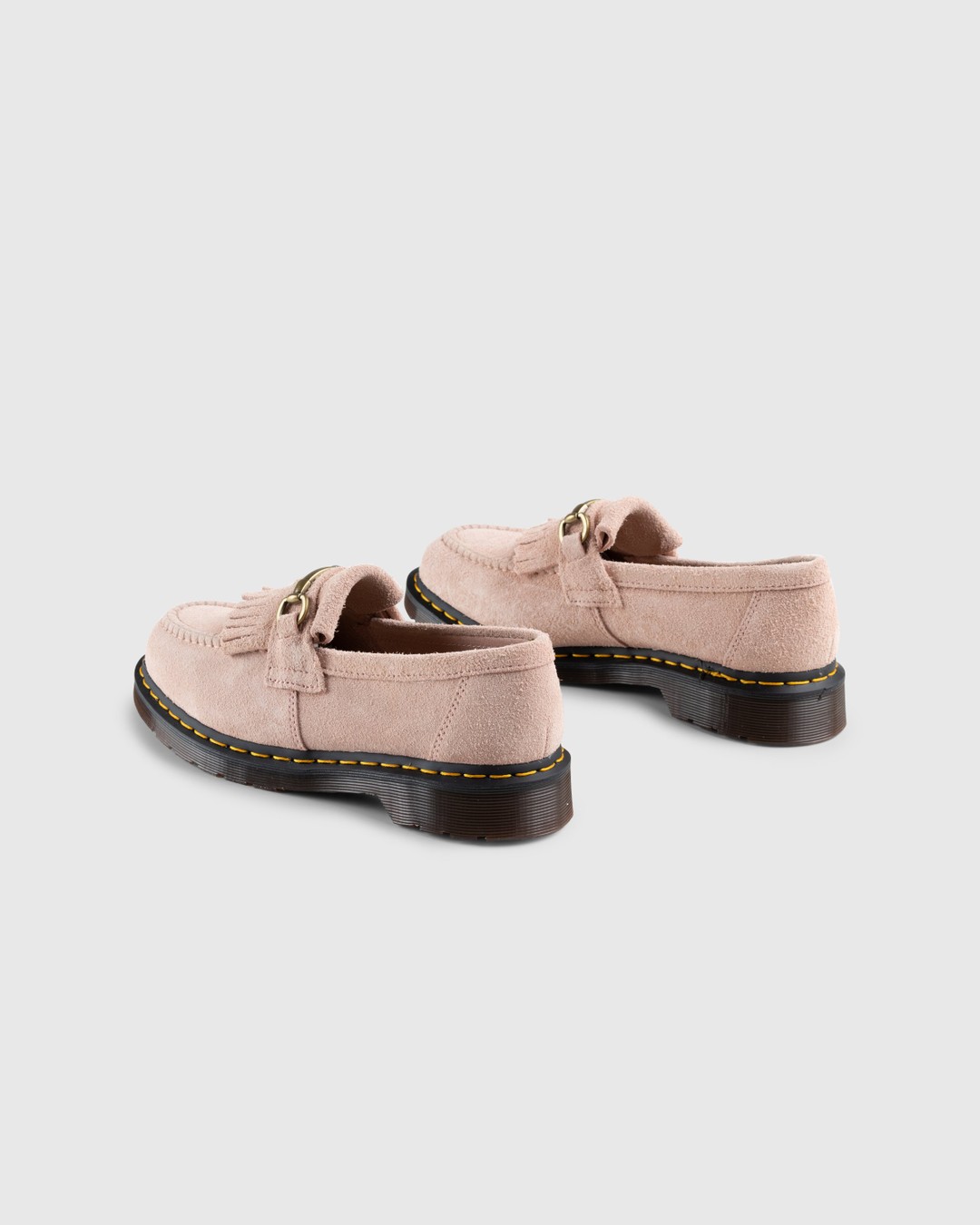 Dr. Martens – Adrian Snaffle Westminster Suede Beige - Shoes - Beige - Image 4