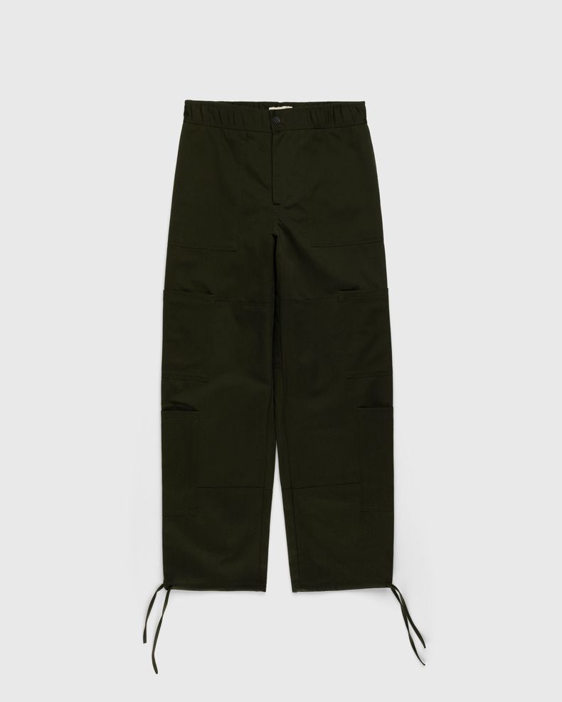 Wales Bonner Earth Trousers Green Highsnobiety Shop
