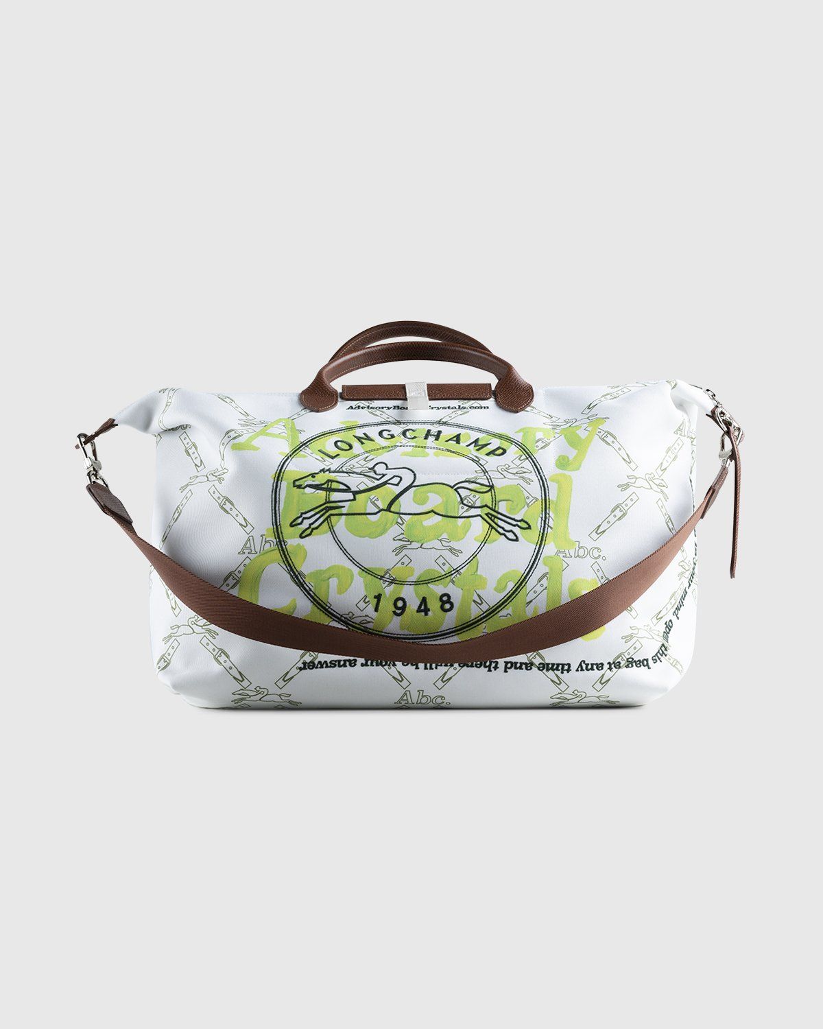 Advisory Board Crystals x Longchamp x Highsnobiety – Pliage Bag - Bags - White - Image 3