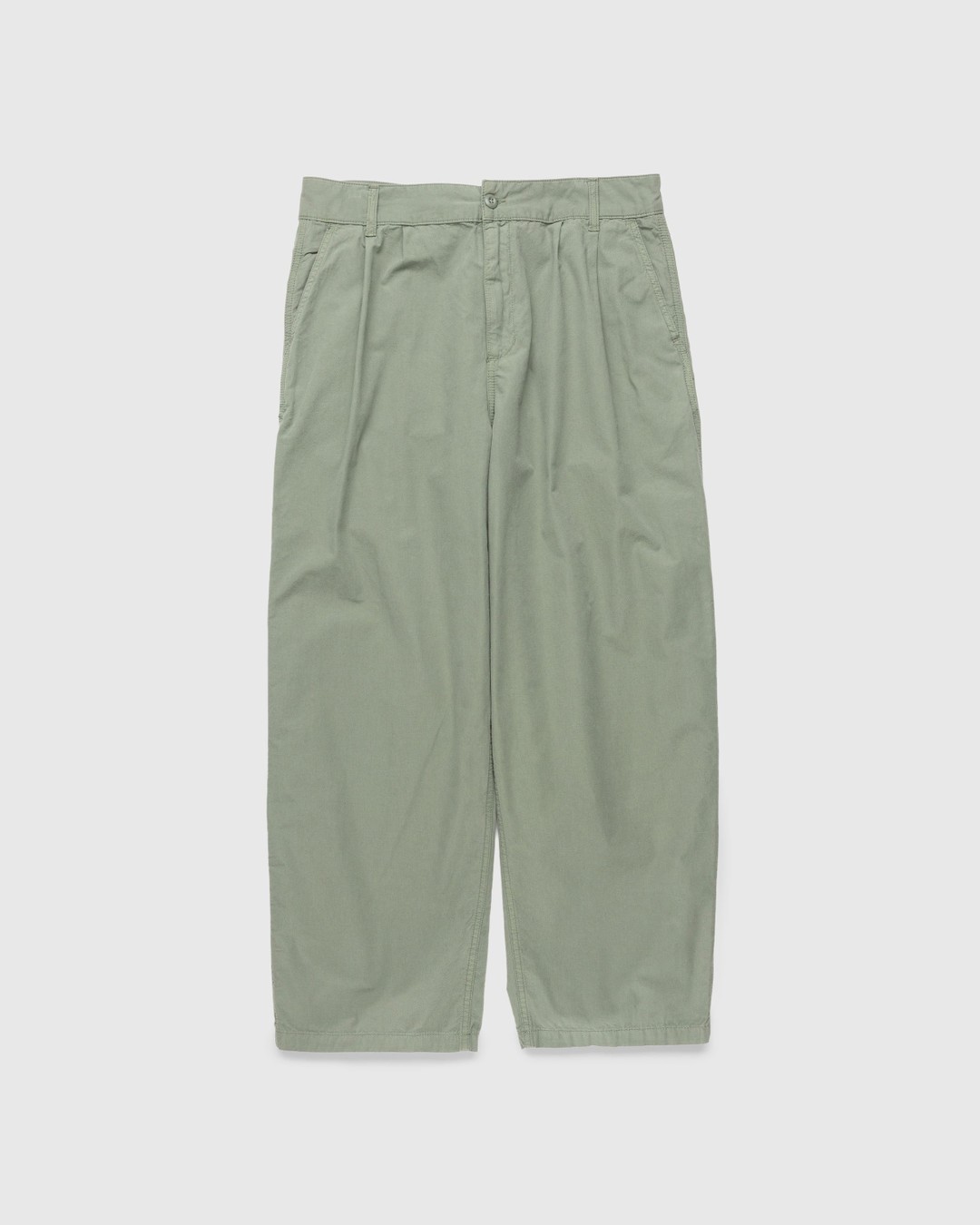 Carhartt WIP – Colston Pant Stonewashed Dollar Green - Pants - Green - Image 1