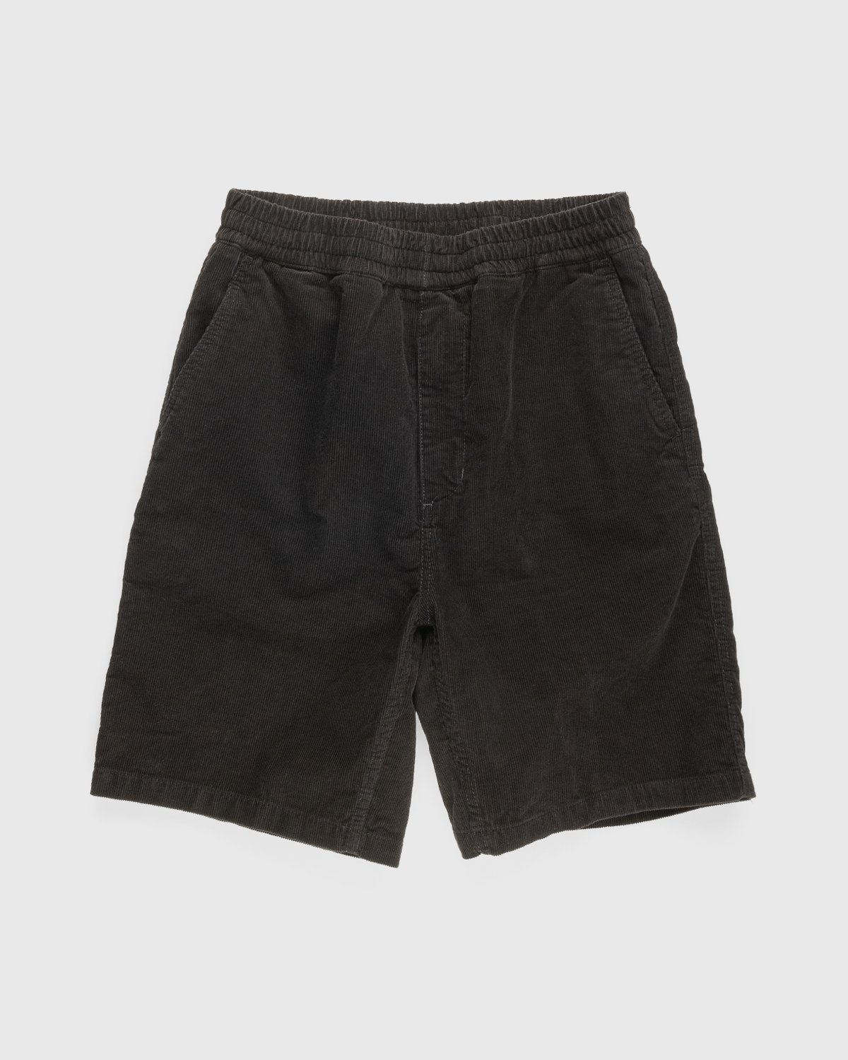 Carhartt WIP – Flint Short Black Rinsed - Shorts - Black - Image 1