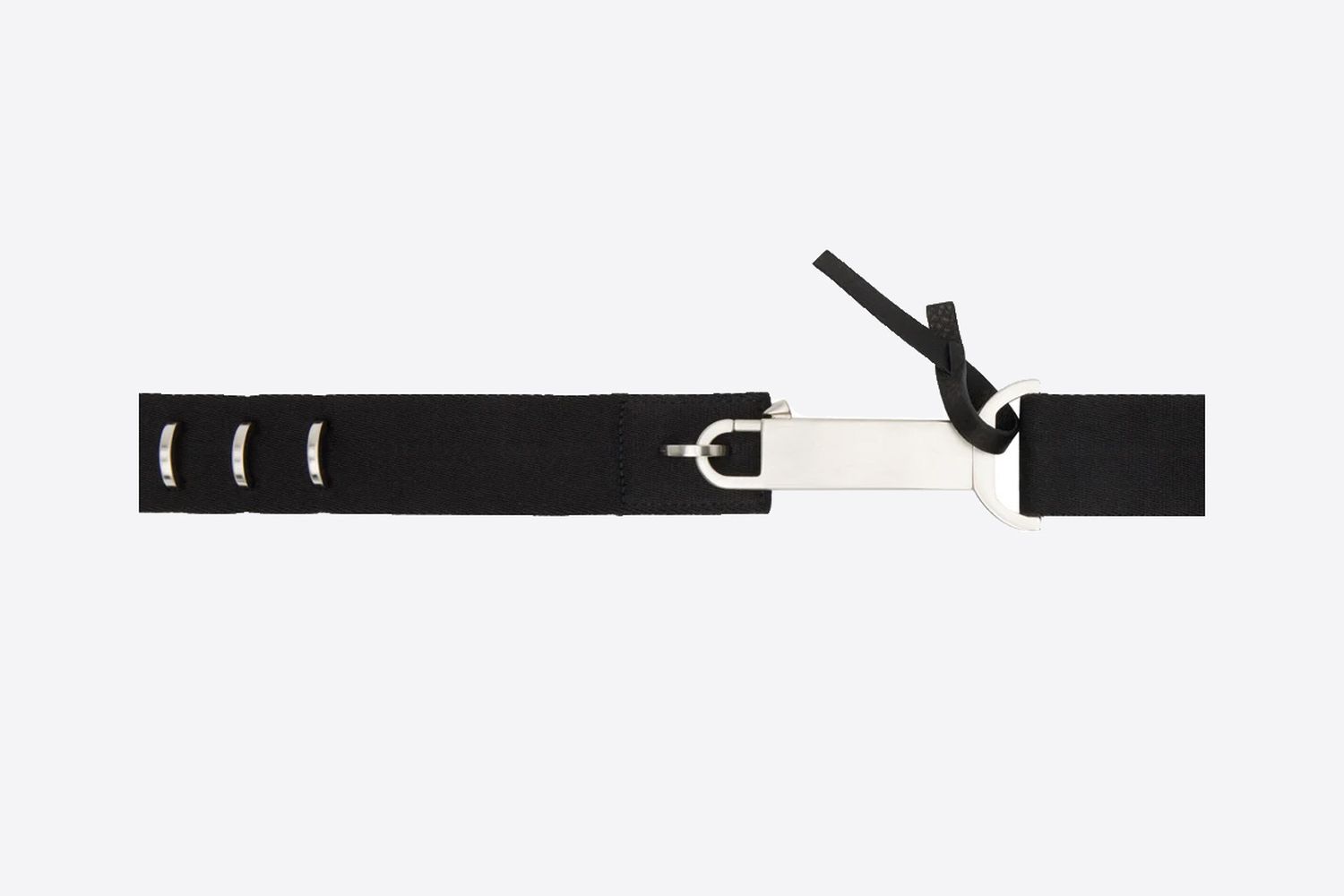 Black Webbing Belt