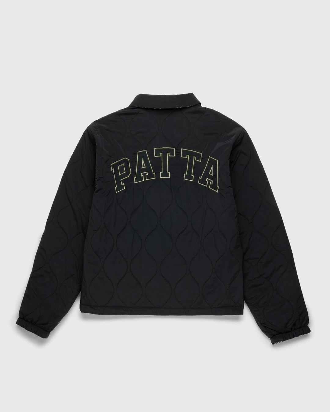 Patta – Paisley Reversible Jacket Black Paisley - Outerwear - Black - Image 4
