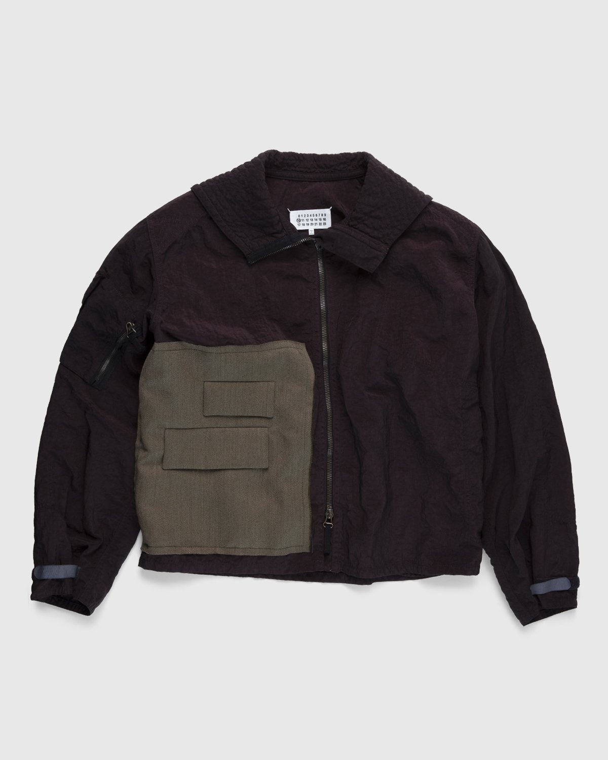 Maison Margiela – Sports Jacket Burgundy - Outerwear - Red - Image 1