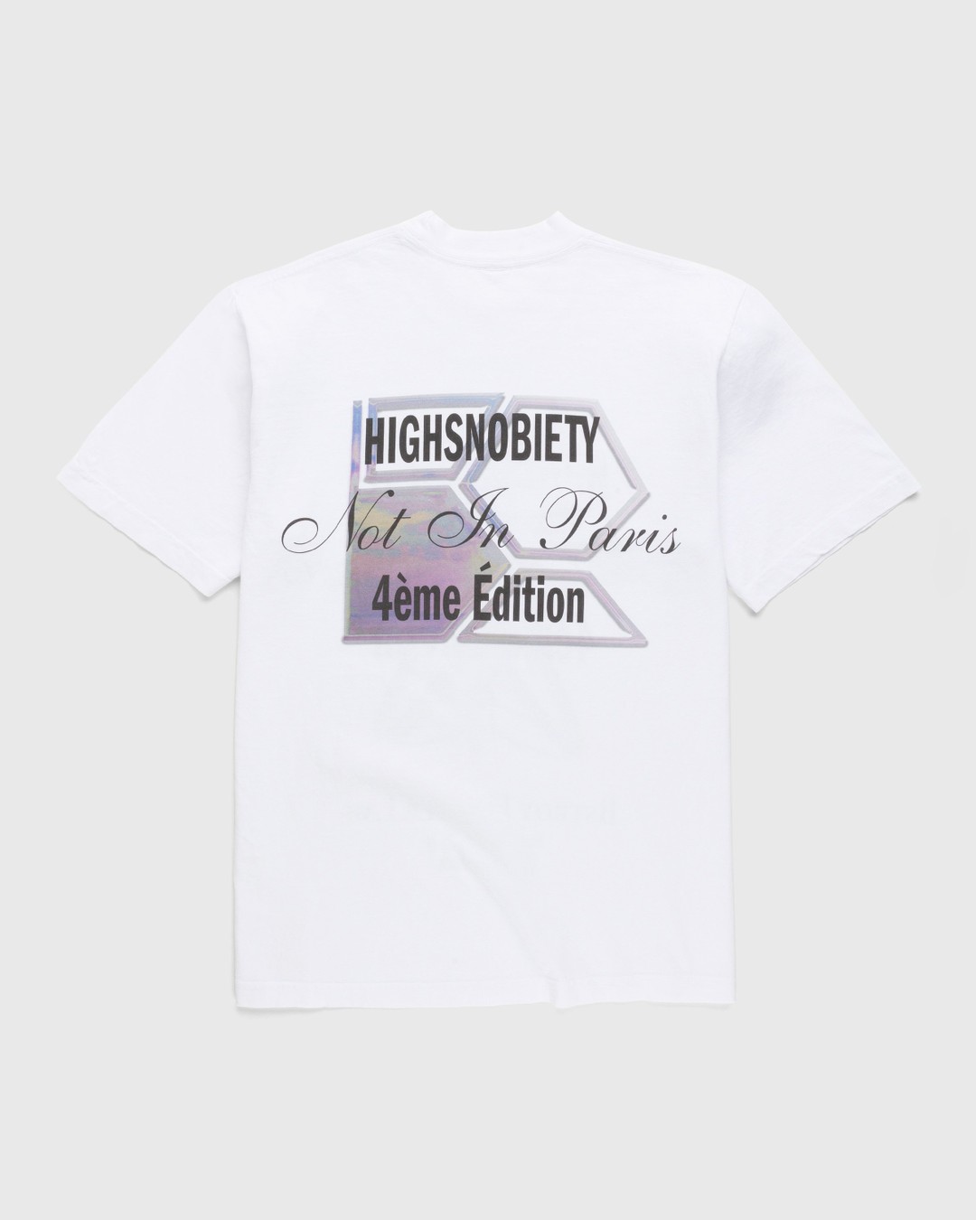 Bstroy x Highsnobiety – Not In Paris 4 Flower T-Shirt White - T-shirts - White - Image 2