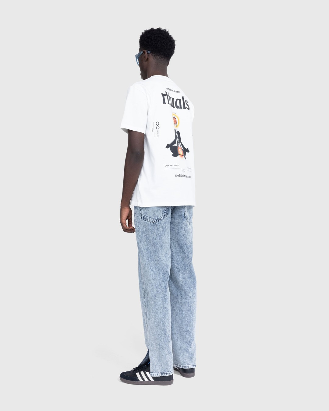 Space Available Studio – Ritual T-Shirt White - Tops - White - Image 5